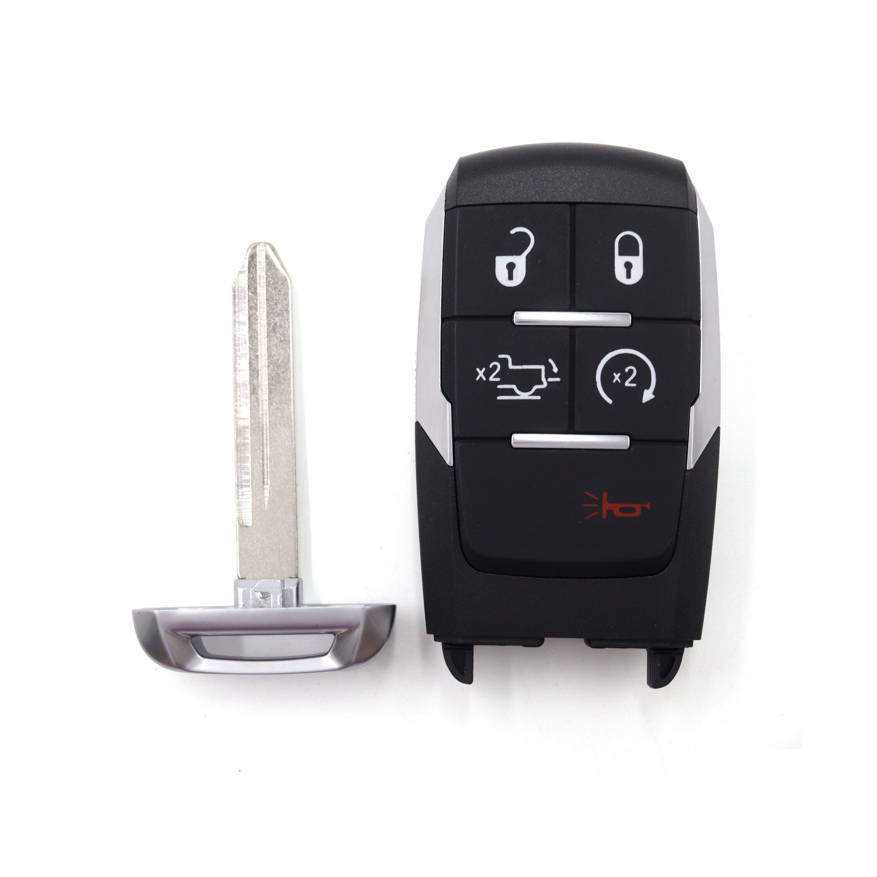Complete Remote Keyless 5 Button Smart Key To Suit Dodge Ram HD 2500, 3500, 4500, 5500 | Remote Pro